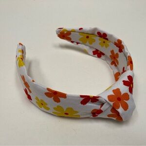 Flower pattern knotted headband